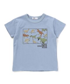 WASK / ワスク Tシャツ | 【接触冷感】ダイナソーフルラインTシャツ(90~160cm)