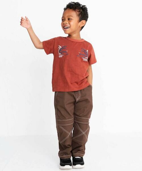 WASK / ワスク Tシャツ | アーカイブ日本地図スラブTシャツ(90~160cm) | 詳細2