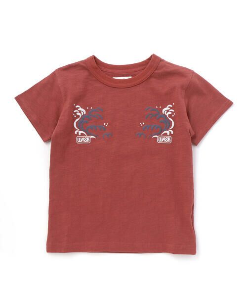 WASK / ワスク Tシャツ | アーカイブ日本地図スラブTシャツ(90~160cm) | 詳細3