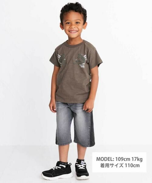 WASK / ワスク Tシャツ | アーカイブ日本地図スラブTシャツ(90~160cm) | 詳細5