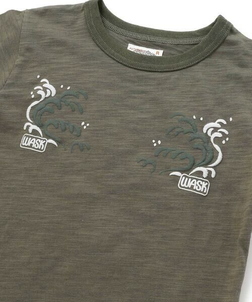 WASK / ワスク Tシャツ | アーカイブ日本地図スラブTシャツ(90~160cm) | 詳細10