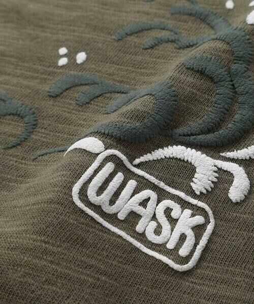 WASK / ワスク Tシャツ | アーカイブ日本地図スラブTシャツ(90~160cm) | 詳細12
