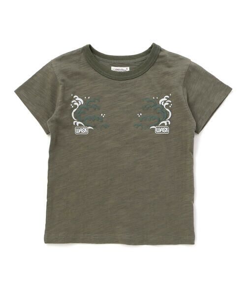 WASK / ワスク Tシャツ | アーカイブ日本地図スラブTシャツ(90~160cm) | 詳細7
