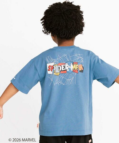 WASK / ワスク Tシャツ | 【スパイダーマン】コミックプリントBIGTシャツ(100~160cm) | 詳細3