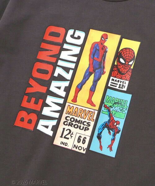 WASK / ワスク Tシャツ | 【スパイダーマン】コミックプリントBIGTシャツ(100~160cm) | 詳細12