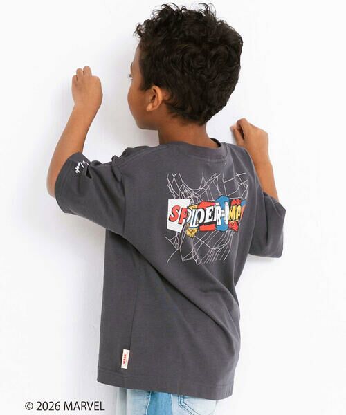 WASK / ワスク Tシャツ | 【スパイダーマン】コミックプリントBIGTシャツ(100~160cm) | 詳細8