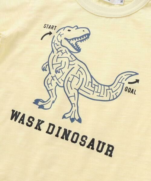 WASK / ワスク Tシャツ | 恐竜迷路Tシャツ(80~110cm) | 詳細6