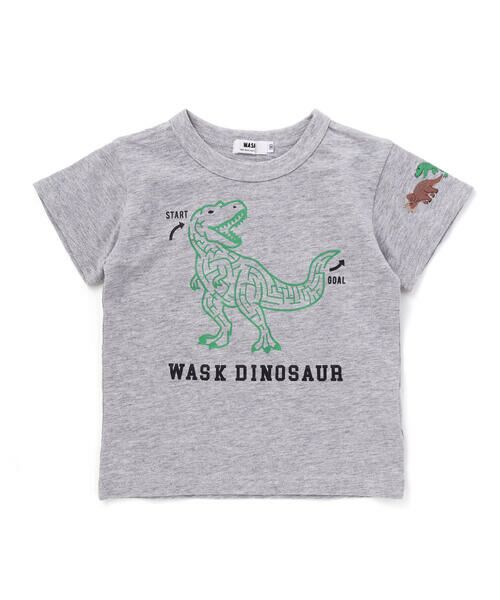 WASK / ワスク Tシャツ | 恐竜迷路Tシャツ(80~110cm) | 詳細12