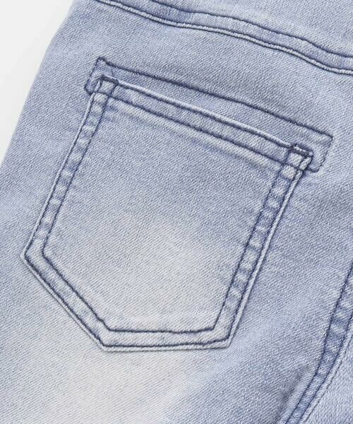 WASK / ワスク サロペット・オールインワン | ロゴ刺しゅうストレッチデニムオーバーオール(80〜100cm） | 詳細10