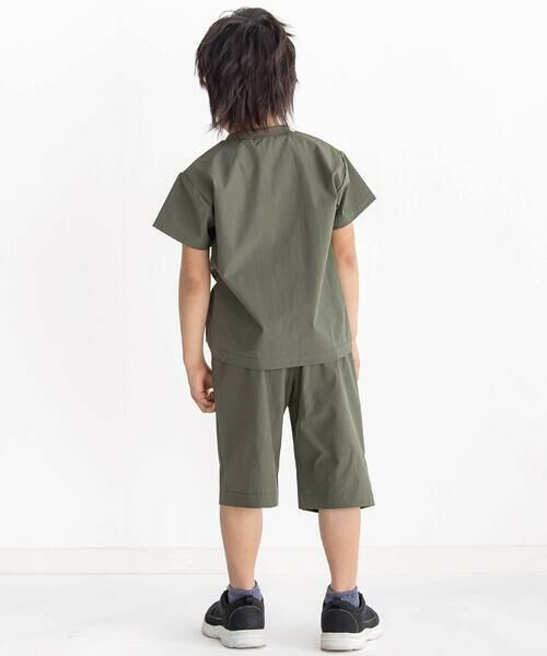 WASK / ワスク その他トップス | コードストレッチ3点セット（Tシャツ＋パンツ＋巾着）(110~160cm) | 詳細2