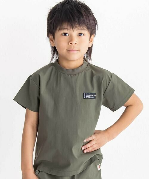 WASK / ワスク その他トップス | コードストレッチ3点セット（Tシャツ＋パンツ＋巾着）(110~160cm) | 詳細3