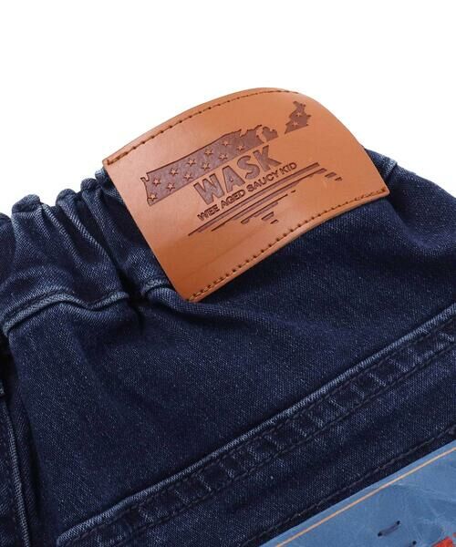 WASK / ワスク ショート・ハーフ・半端丈パンツ | 【接触冷感】6分丈 フラップポケット ストレッチデニムパンツ(110~160cm) | 詳細12