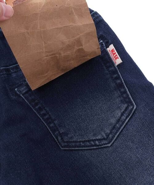WASK / ワスク ショート・ハーフ・半端丈パンツ | 【接触冷感】6分丈 フラップポケット ストレッチデニムパンツ(110~160cm) | 詳細14