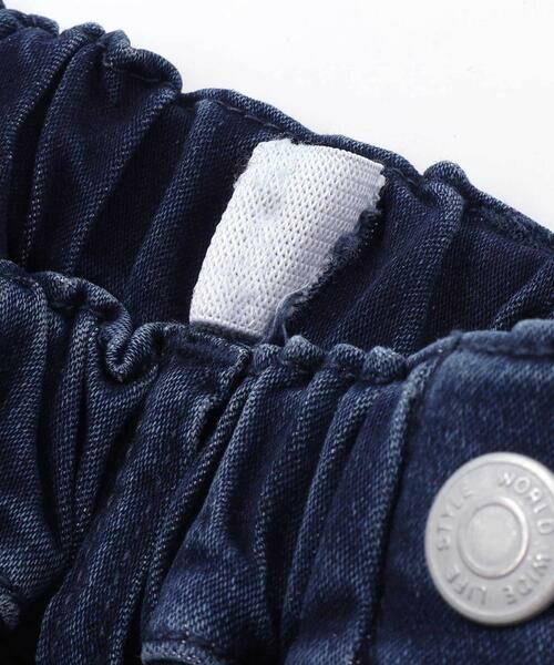 WASK / ワスク ショート・ハーフ・半端丈パンツ | 【接触冷感】6分丈 フラップポケット ストレッチデニムパンツ(110~160cm) | 詳細17