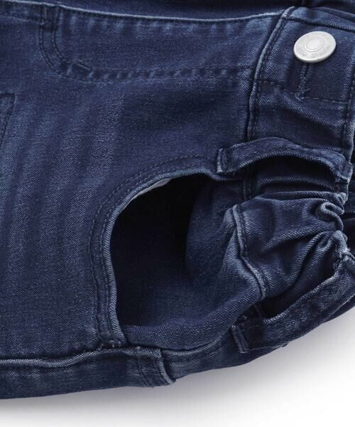 WASK / ワスク ショート・ハーフ・半端丈パンツ | 【接触冷感】6分丈 フラップポケット ストレッチデニムパンツ(110~160cm) | 詳細9