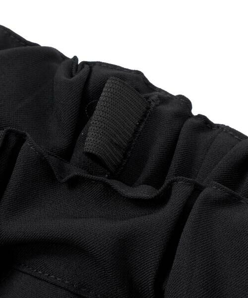 WASK / ワスク ショート・ハーフ・半端丈パンツ | 5.5分丈 パームステッチバイカラー トロストレッチパンツ(110~160cm) | 詳細13