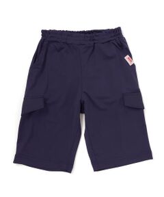 WASK / ワスク ショート・ハーフ・半端丈パンツ | 【接触冷感】5.5分丈 ナイロンフラップポケットパンツ(100~160cm)