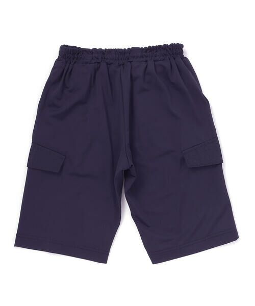 WASK / ワスク ショート・ハーフ・半端丈パンツ | 【接触冷感】5.5分丈 ナイロンフラップポケットパンツ(100~160cm) | 詳細6