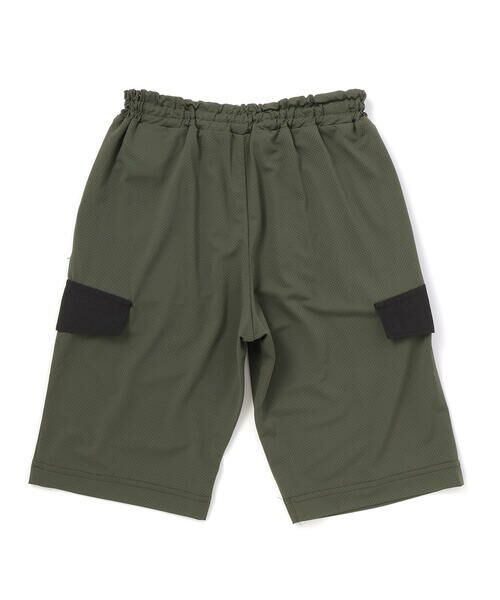 WASK / ワスク ショート・ハーフ・半端丈パンツ | 【接触冷感】5.5分丈 ナイロンフラップポケットパンツ(100~160cm) | 詳細10