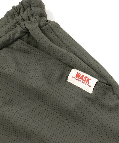 WASK / ワスク ショート・ハーフ・半端丈パンツ | 【接触冷感】5.5分丈 ナイロンフラップポケットパンツ(100~160cm) | 詳細13