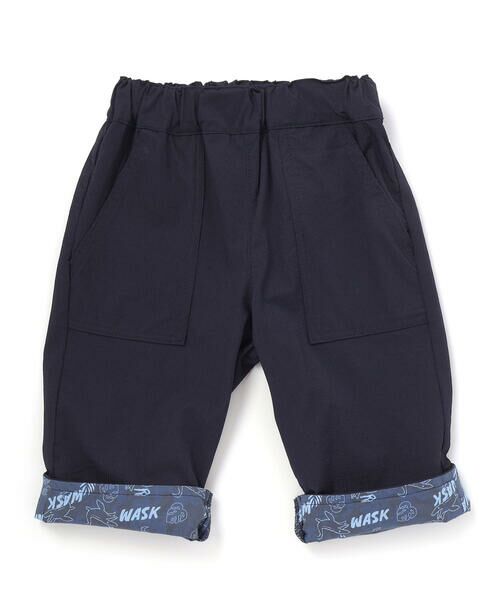 WASK / ワスク ショート・ハーフ・半端丈パンツ | 6分丈 恐竜プリントコードストレッチパンツ(100~160cm) | 詳細4