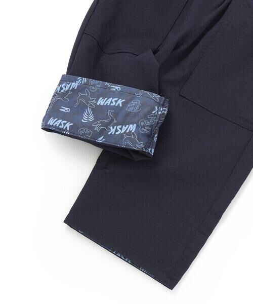 WASK / ワスク ショート・ハーフ・半端丈パンツ | 6分丈 恐竜プリントコードストレッチパンツ(100~160cm) | 詳細5