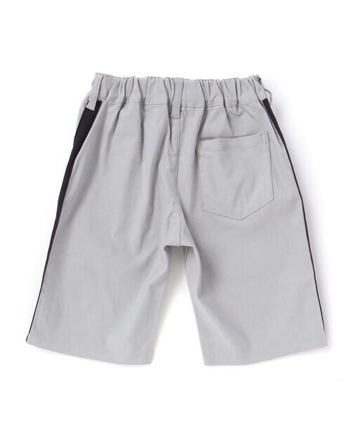 WASK / ワスク ショート・ハーフ・半端丈パンツ | 5.5分丈 ベルトロゴストレッチツイルパンツ | 詳細15