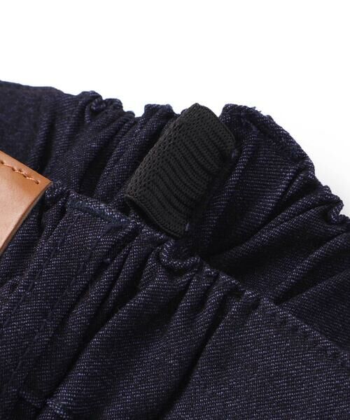 WASK / ワスク ショート・ハーフ・半端丈パンツ | インディゴ×迷彩ストレッチ6分丈パンツ(110~160cm) | 詳細14