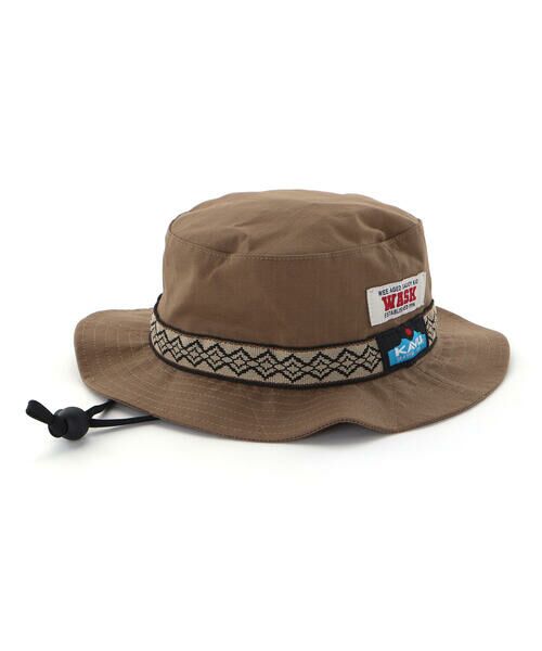 WASK / ワスク ハット | 【日本製】【KAVU】クラフトテープ・バケットハット(53cm・56cm) | 詳細6