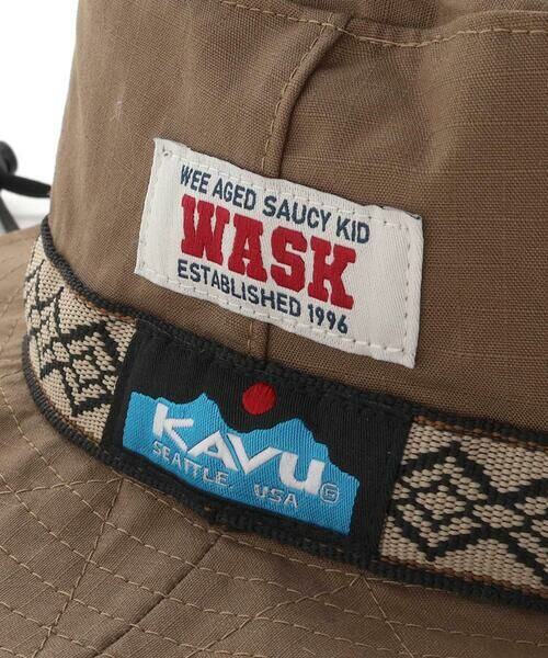 WASK / ワスク ハット | 【日本製】【KAVU】クラフトテープ・バケットハット(53cm・56cm) | 詳細8