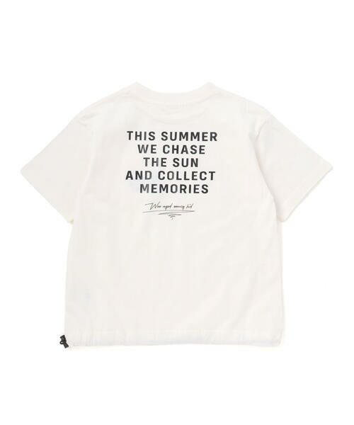 WASK / ワスク Tシャツ | 【速乾】ドロストロゴポケットBIGTシャツ(110~160cm) | 詳細2