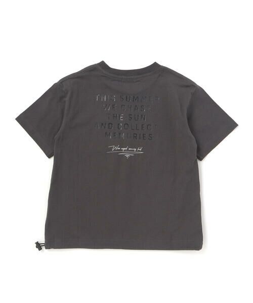 WASK / ワスク Tシャツ | 【速乾】ドロストロゴポケットBIGTシャツ(110~160cm) | 詳細15