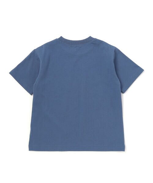 WASK / ワスク Tシャツ | 【接触冷感】刺しゅう風ロゴプリントBIGTシャツ(110~160cm) | 詳細4