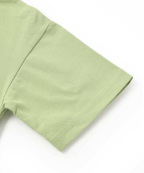 WASK / ワスク Tシャツ | 【接触冷感】刺しゅう風ロゴプリントBIGTシャツ(110~160cm) | 詳細11