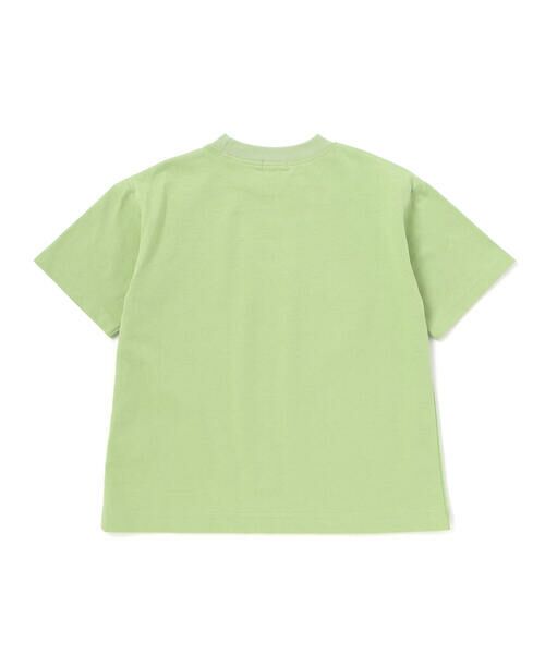 WASK / ワスク Tシャツ | 【接触冷感】刺しゅう風ロゴプリントBIGTシャツ(110~160cm) | 詳細7