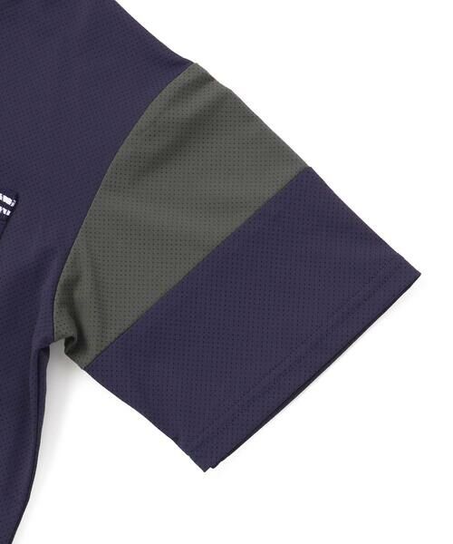 WASK / ワスク Tシャツ | 【接触冷感】バイカラーポケットテープBIGTシャツ(110~160cm) | 詳細11