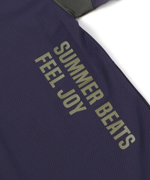 WASK / ワスク Tシャツ | 【接触冷感】バイカラーポケットテープBIGTシャツ(110~160cm) | 詳細12