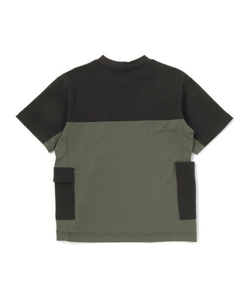 WASK / ワスク Tシャツ | 【接触冷感】メッシュ切替 ビッグシルエットTシャツ(110~160cm) | 詳細5