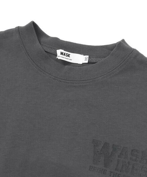 WASK / ワスク Tシャツ | 【接触冷感】メッシュ切替 ビッグシルエットTシャツ(110~160cm) | 詳細12
