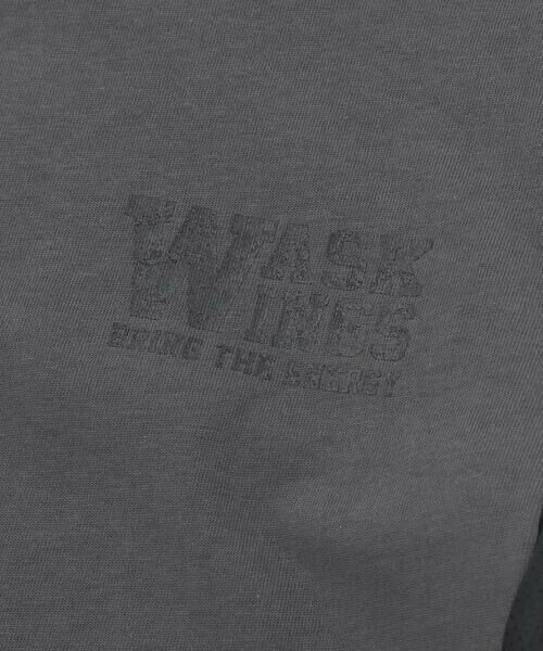 WASK / ワスク Tシャツ | 【接触冷感】メッシュ切替 ビッグシルエットTシャツ(110~160cm) | 詳細13