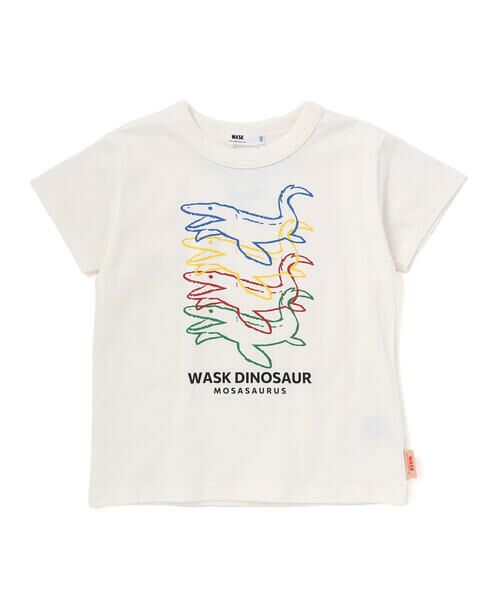 WASK / ワスク Tシャツ | 【速乾】カラフル恐竜プリントTシャツ(80~140cm) | 詳細4