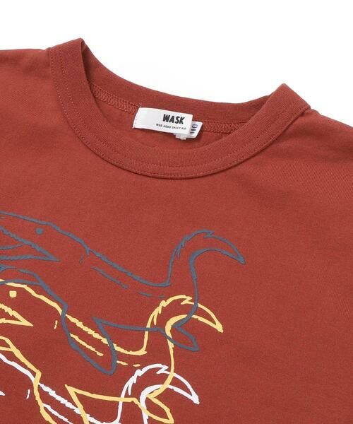 WASK / ワスク Tシャツ | 【速乾】カラフル恐竜プリントTシャツ(80~140cm) | 詳細9