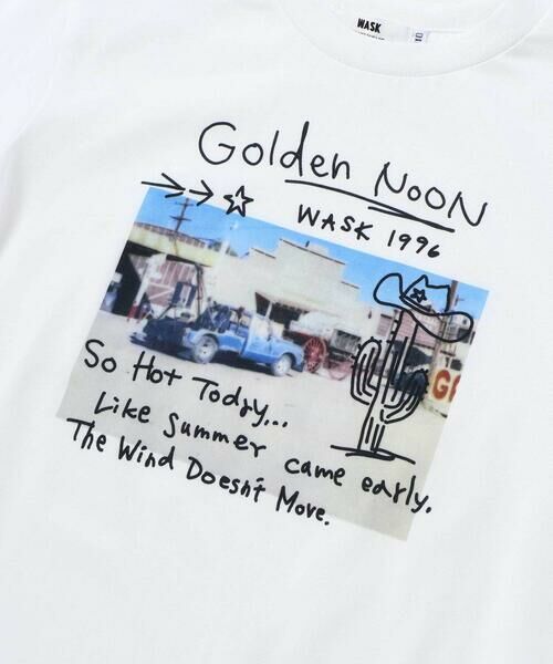WASK / ワスク Tシャツ | 【接触冷感】フォトプリントBIGTシャツ(110~160cm) | 詳細6