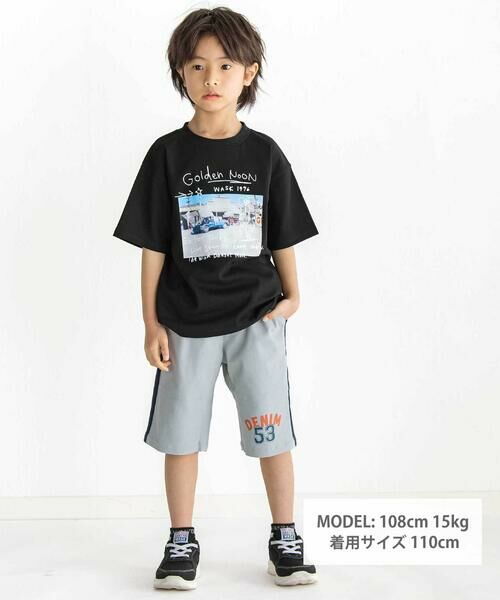 WASK / ワスク Tシャツ | 【接触冷感】フォトプリントBIGTシャツ(110~160cm) | 詳細10