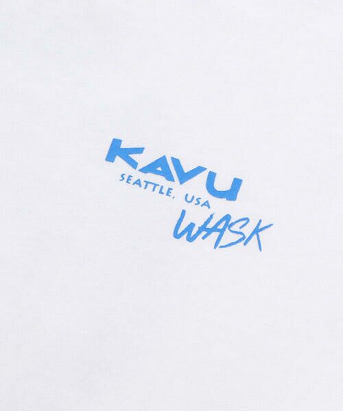 WASK / ワスク Tシャツ | 【KAVU】バックロゴ アウトドアグラフィックTシャツ(100cm・120cm・140cm) | 詳細8