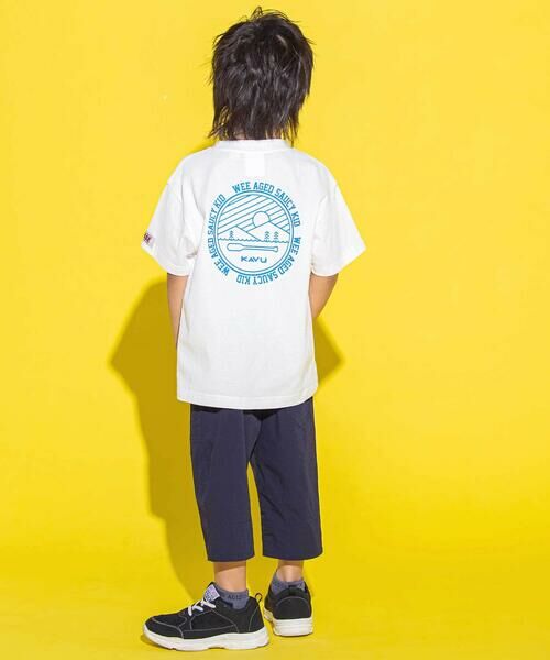 WASK / ワスク Tシャツ | 【KAVU】バックロゴ アウトドアグラフィックTシャツ(100cm・120cm・140cm) | 詳細3
