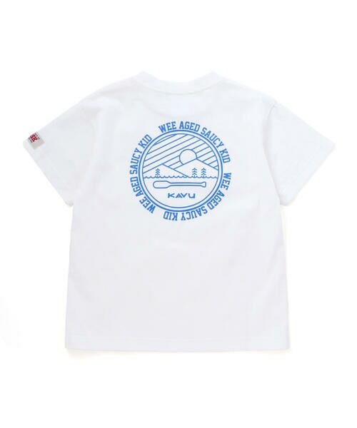 WASK / ワスク Tシャツ | 【KAVU】バックロゴ アウトドアグラフィックTシャツ(100cm・120cm・140cm) | 詳細6