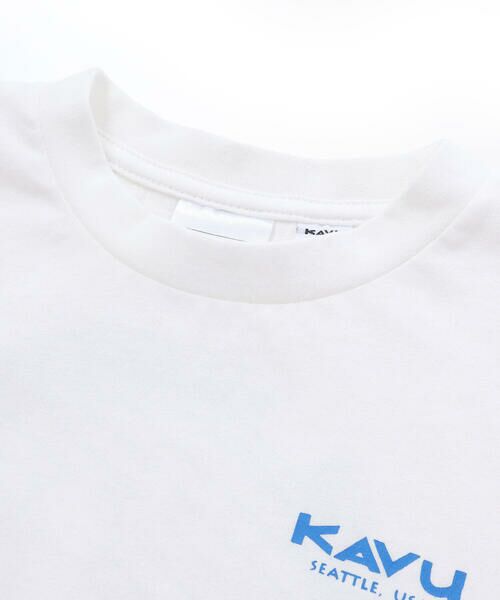 WASK / ワスク Tシャツ | 【KAVU】バックロゴ アウトドアグラフィックTシャツ(100cm・120cm・140cm) | 詳細7