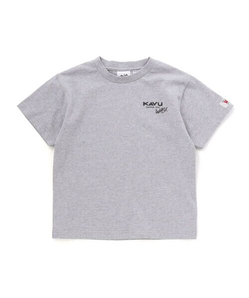 WASK / ワスク Tシャツ | 【KAVU】バックロゴ アウトドアグラフィックTシャツ(100cm・120cm・140cm) | 詳細16