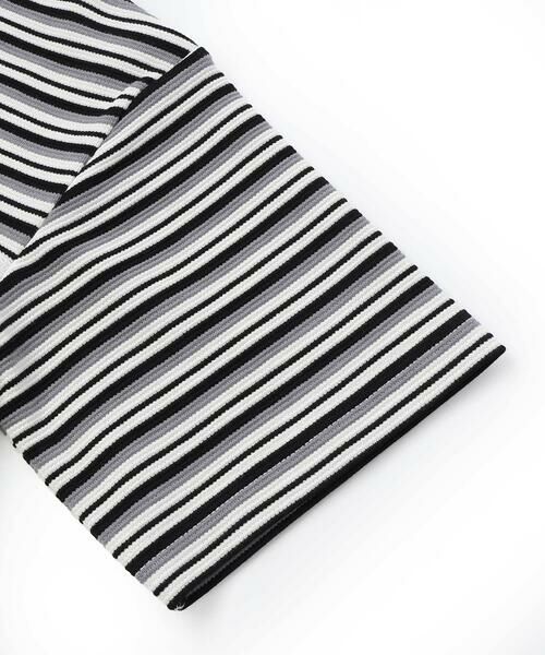 WASK / ワスク Tシャツ | マルチボーダー切り替えTシャツ(110~160cm) | 詳細7